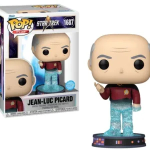 STAR TREK TRANSPORTER - POP Plus N° 1687 - Picard (Glitter)