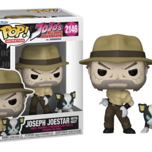 JOJO PART 3 - POP & Buddy N° 2146 - Joseph Joestar & Iggy