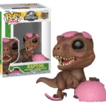 JURASSIC PARK SPRG - POP Movies N° 1897 - Raptor (Pink egg)