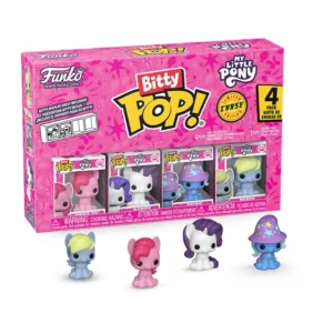 MY LITTLE PONNY - Bitty Pop 4 Pack 2.5cm - Pinkie Pie with Chase