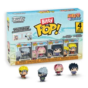 NARUTO SHIPPUDEN - Bitty Pop 4 Pack 2.5cm - Team 7 with Chase