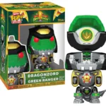 POWER RANGERS - Bitty Bots - Dragon Zord with green Ranger