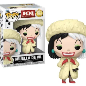 101 DALMATIANS - POP Disney N° 1663 - Cruella De Vil with Chase