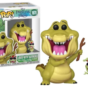 PRINCESS ET THE FROG - POP & Buddy N° 1670 - Louis with Raymond