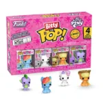 MY LITTLE PONNY - Bitty Pop 4 Pack 2.5cm - Rainbow Dash with Chase
