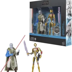 STAR WARS JEDI SURVIVOR - Dagan Gera & BX Droid - Black Series 15cm