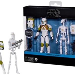 STAR WARS - Clone Commando & B1 Battle Droid - Black Series 15cm