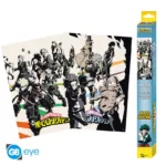 MY HERO ACADEMIA - Héros / Villains - Set 2 posters '52x38'