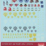 GUNDAM - GUNDAM DECAL 017 - MG Multiuse Zeon