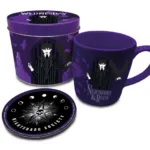 WEDNESDAY - Nightshades & Ravens - Mug & coaster in metal tin