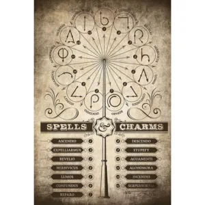 HARRY POTTER - Spells & Charms - Poster 61 x 91cm