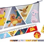 POKEMON - Stationery Set with Pocket - 5pc