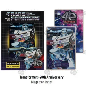 TRANSFORMERS - 40th Anniversary - Decepticons - Limited Edition Ingot