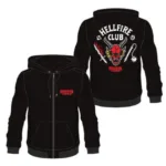 STRANGER THINGS - Hellfire Club - Men's Zipper Hoodie (M)