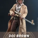 BACK TO THE FUTURE III - Doc Brown - Articulated Statue 32cm