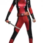 MARVEL - Sexy - Volwassen Vermomming - Deadpool - Dames - (M)