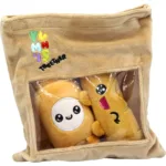 YUMMIES - Bratwurst & Mustard - 2 plush 15cm in plush bag 21x21cm