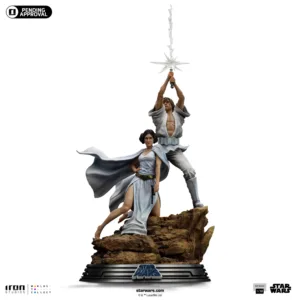 STAR WARS - Luke & Leia - Statue Art Scale 1/10 Deluxe 41cm