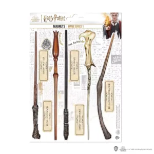 HARRY POTTER - Wand 01 - Board of 10 foam magnets