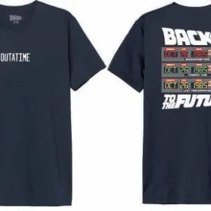 BACK TO THE FUTURE - Outatime - T-Shirt Men (S)