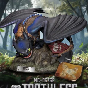 HOW TO TRAIN YOUR DRAGON 2 - Toothless - Statue Master Craft 38cm