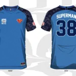 SUPERMAN - Superman 38 - Soccer Jersey Men (S)