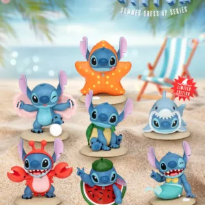 LILO & STITCH - Stitch Summer dress up - 6 Figure set 9cm