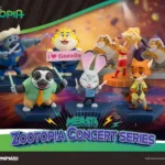 ZOOTOPIA - Concert Series - Set 6 Figurine Blind Box 8cm