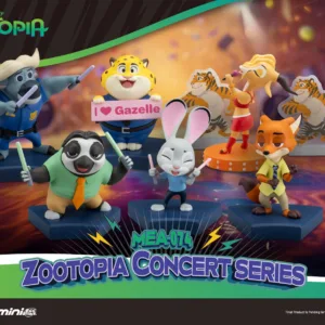 ZOOTOPIA - Concert Series - Set 6 Figurine Blind Box 8cm