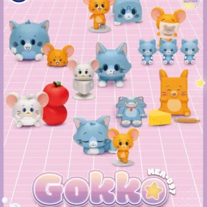 TOM & JERRY - Gokko series - Set 6 Figurine Blind Box 5cm
