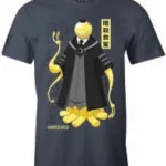 ASSASSINATION CLASSROOM - Koro Navy Blue - Men T-shirt (S)