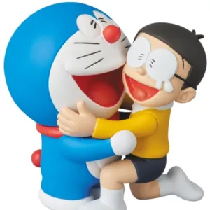 DORAEMON - Kaettekita Doraemon - 2 Statue set 6cm