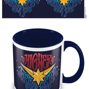 MARVEL - Colored Inner Mug - Captain Marvel - Blue