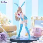 CHAINSAW MAN - BiCute Bunnies Power Light Blue - Statue 25cm