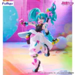 HATSUNE MIKU - Trio Try It Miku Paint Girl - Statue 23cm