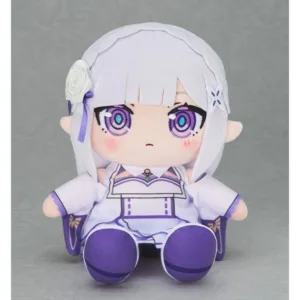 RE ZERO - Emilia - Chocopuni Plush 17cm