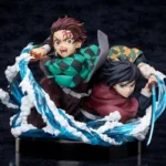 DEMON SLAYER - Tanjiro & Giyuu - Statue 13cm