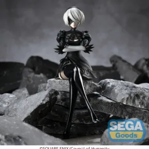 NIER AUTOMATA VER 1.1A - 2B - Statue PM Perching 13cm