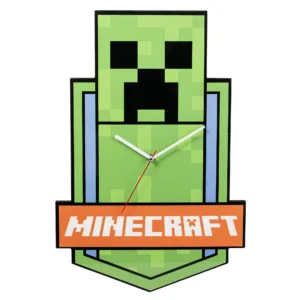 MINECRAFT - Creeper - Wall Clock 21inch