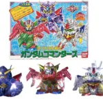 GUNDAM - Crystal 3 Commanders - Model Kit