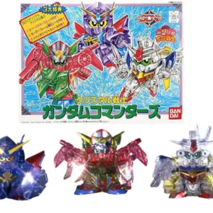 GUNDAM - Crystal 3 Commanders - Model Kit