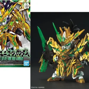 GUNDAM - SD Sangoku Long Xian Liu Bei Unicorn Gundam - Model Kit