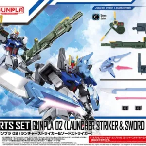GUNDAM - Option Parts Set Gunpla 2 (Launcher/Sword Striker) -Model Kit