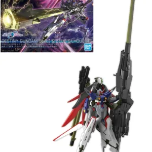 GUNDAM - HG 1/144 Destiny Gundam Spec II & Zeus silhouette - Model Kit