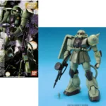 GUNDAM - MG 1/100 MS-06F/J Zaku II - Model Kit