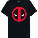 MARVEL - Deadpool Logo Puff - T-Shirt Men (M)