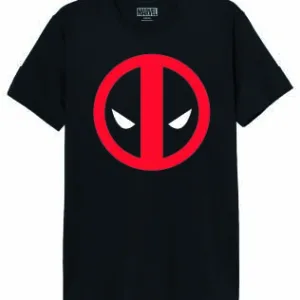 MARVEL - Deadpool Logo Puff - T-Shirt Men (M)