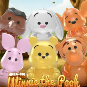 WINNIE THE POOH - Ribbon Gummy Series - Set 24 Figure Blind Box 3.5cm