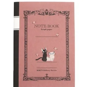 KIKI'S DELIVERY SERVICE - Retro Notebook B6 Grid 12.8x18.2cm