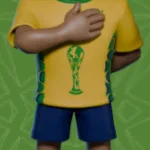 BRAZIL - Ronaldo - Figure Minix World Legends Cup 12cm